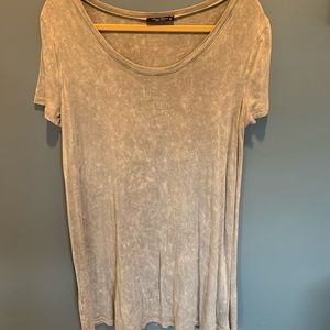 Scoop Neck T-Shirt Dress